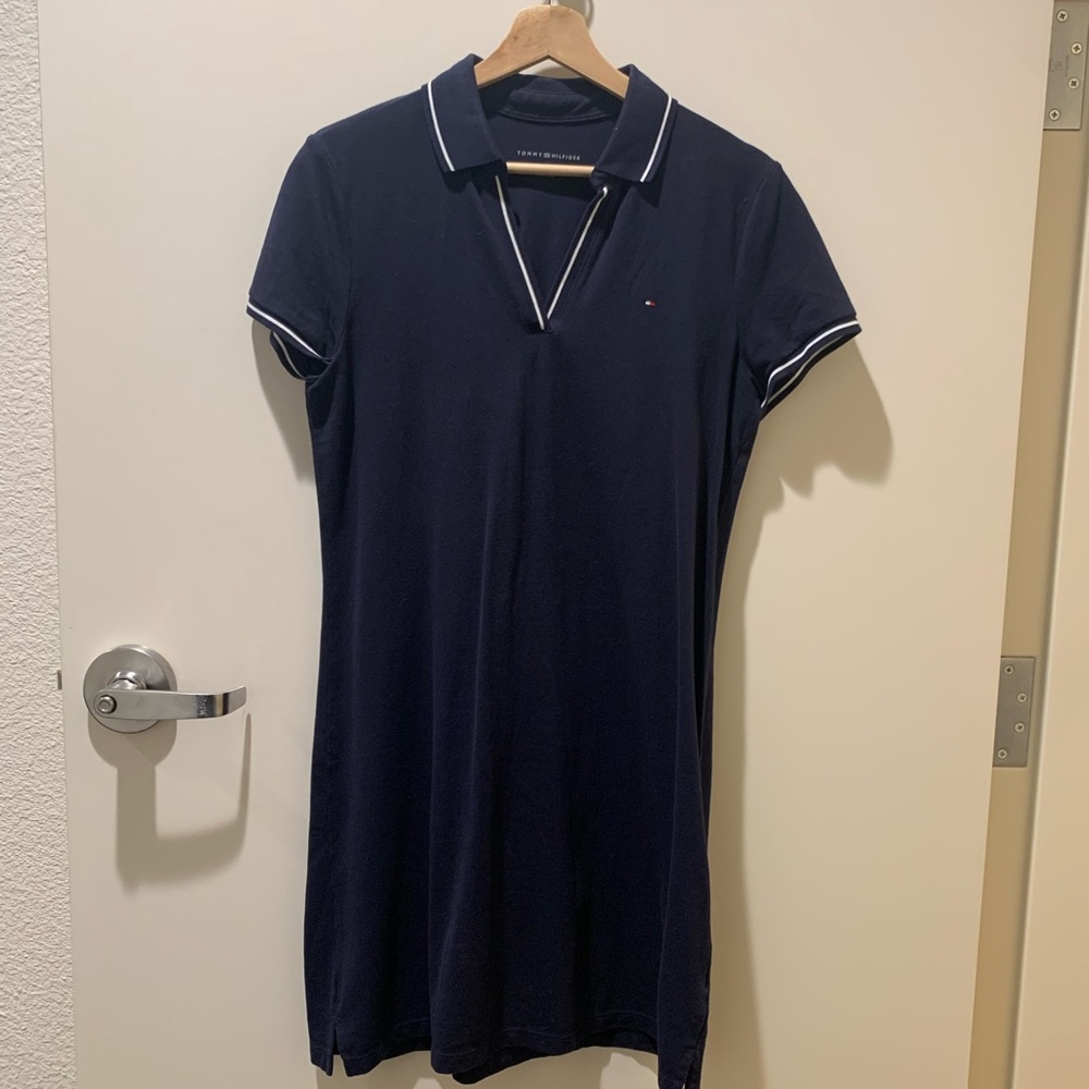 Navy Tommy Hilfiger Tennis Dress Size M